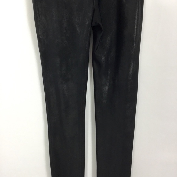 Spanx Faux Leather Leggings Black Size S - Picture 8 of 11